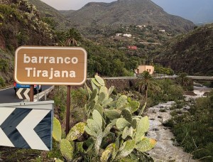 Alerta en Huesa Bermeja por riesgo de incomunicaci�n ante lluvias y crecida del barranco