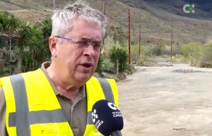 El alcalde de San Bartolom� de Tirajana pide limitar la movilidad tras tres d�as de lluvias intensas