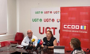 UGT y CCOO en Canarias ponen el foco en formaci�n, salud laboral y empleo de calidad este Primero de Mayo