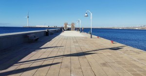 Ag�imes finaliza las obras de mantenimiento del Muelle de Arinaga y se instalan las plataformas