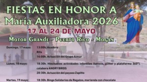 Motor Grande celebra las Fiestas de Mar�a Auxiliadora del 17 al 24 de mayo