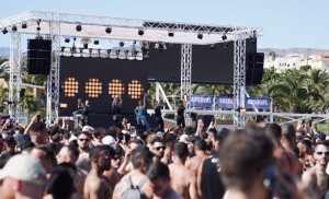 Melody pone a bailar a cerca de 6.000  personas en el Ocean Club Maspalomas 