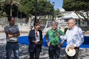 Mog�n inaugura el renovado parque urbano de Puerto Rico 