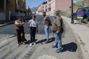 Mog�n asfalta varias calles del casco hist�rico con una inversi�n de 553.000 euros