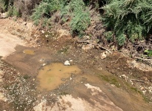 Hablemos Ahora denuncia inacci�n municipal ante vertidos de aguas residuales en Monta�a La Data