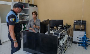 Mog�n refuerza la seguridad en la  Romer�a-Ofrenda de San Antonio  �El Chico� con c�maras y drones