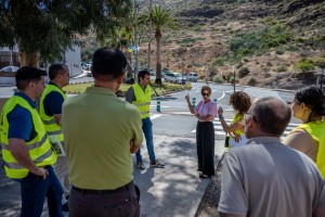 Obras P�blicas y Mog�n activan la ejecuci�n de la rotonda en la GC-200 de acceso al casco hist�rico