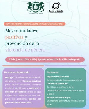 Ingenio celebra una jornada sobre masculinidades positivas e igualdad de g�nero
