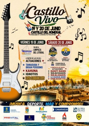 La Concejal�a de Playas promueve �Castillo Vivo�, un evento de m�sica y medioambiente en Castillo del Romeral