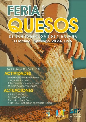 San Bartolom� de Tirajana celebra la I Feria del Queso con catas, mercado y actividades