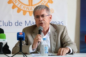 Marco Aurelio P�rez inaugura el XII  Camp Internacional Rotary Maspalomas
