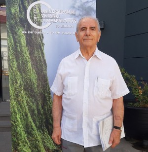 �ngel Lafuente, el ponente m�s veterano de la Universidad de  Verano de Maspalomas