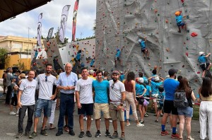 Deportes ampl�a su �rea deportiva de escalada en Maspalomas