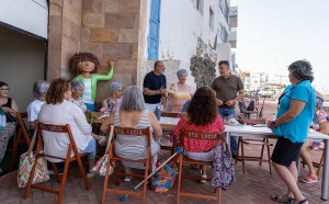 Santa Luc�a inaugura en Pozo Izquierdo su primera biblioteca de verano con el lema 