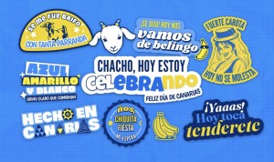 Turismo de Canarias lleva el habla y el humor isle�o a los �stickers� y conquista a miles de usuarios