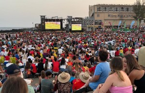 San Agust�n vibra con la final del Mundial en un ambiente de convivencia y ejemplaridad