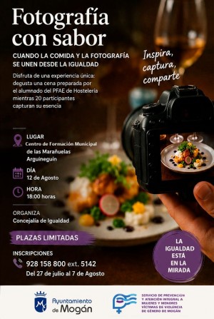 Mog�n celebrar� el  D�a de la Fotograf�a con una experiencia gastrofotogr�fica