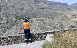 Santa Luc�a cierra el merendero del casco y pide precauci�n por la alerta por temperaturas y riesgo de incendios