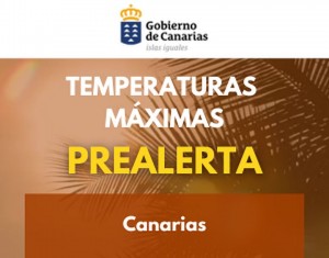 El Gobierno baja a prealerta por temperaturas m�ximas en toda Canarias