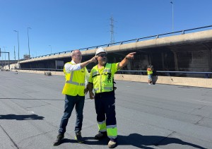 El Cabildo abre este domingo el sentido norte de la Circunvalaci�n tras adelantar una semana la obra de impermeabilizaci�n 