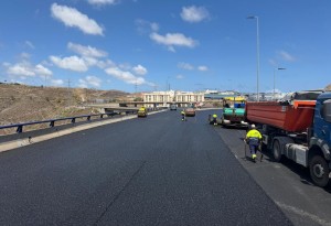 El Cabildo finaliza la impermeabilizaci�n del Guiniguada y recupera la circulaci�n completa en la Circunvalaci�n