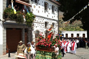 Tunte celebra el d�a grande de San Bartolom� con el tradicional sancocho y homenaje a Nuria Medina