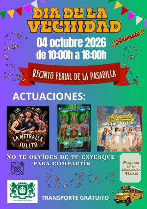 El D�a de la Vecindad volver� a unir a los barrios ingenienses en La Pasadilla el pr�ximo 4 de octubre