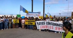 Mog�n presenta alegaciones contra las jaulas marinas en La Aldea 