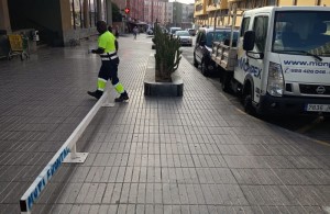 SBT pone en marcha la instalaci�n de nuevas marquesinas de transporte p�blico