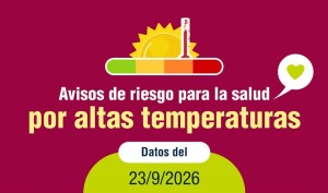 Canarias activa avisos por riesgo para la salud ante un episodio de temperaturas extremas