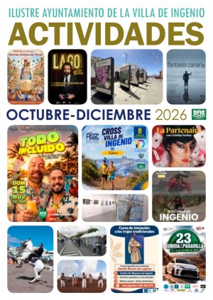 Ingenio presenta las propuestas culturales, deportivas y de ocio de los �ltimos meses del a�o