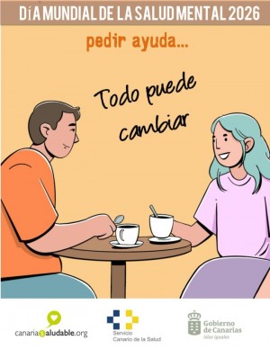 Canarias conmemora el D�a Mundial de la Salud Mental con la campa�a �Todo puede cambiar�