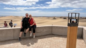 Un selfie para llevar las Dunas de Maspalomas a cualquier rinc�n del mundo