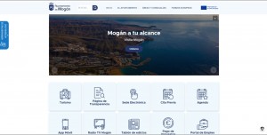 Mog�n pone en marcha su nueva p�gina web institucional