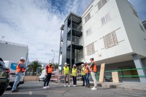 El Gobierno destina 2,5 millones de euros a rehabilitar las 84 viviendas de La Paz, en San Fernando