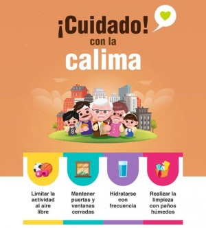 Sanidad advierte de los riesgos respiratorios ante un episodio prolongado de calima